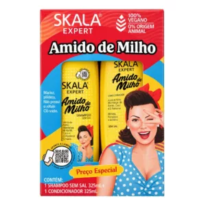ست شامپو نرم کننده اسکالا Amido DE Milho SKALA EXPERT نشاسته ذرت