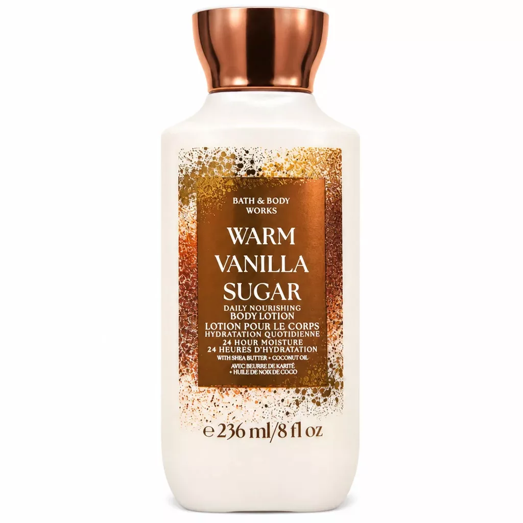 لوسیون بدن WARM VANILLA SUGAR بث اند بادی ورکز BATH & BODY WORKS BODY LOTION