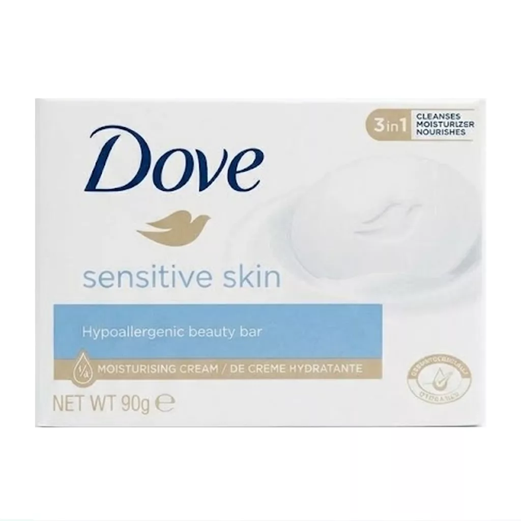 صابون Sensitive Skin DOVE داو Hypoallergenic Beauty Bar