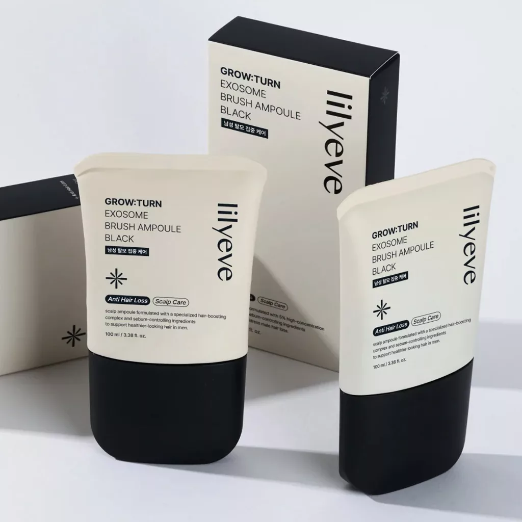 آمپول ضد ریزش براش دار لیلیوئه lilyeve با ویژگی کنترل چربی anti shedding