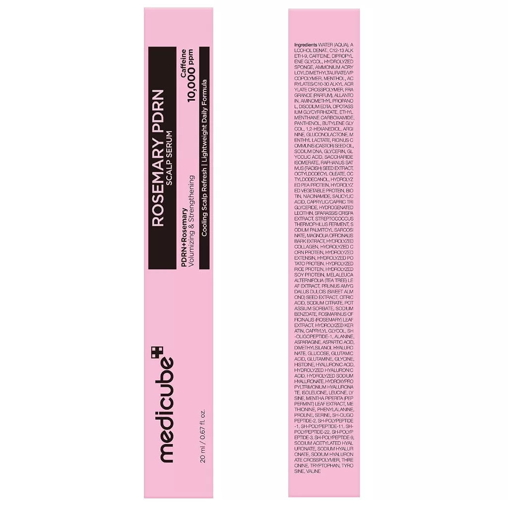 سرم ضدریزش مو مدی کیوب Medicube ROSEMARY PDRN SCALP SERUM