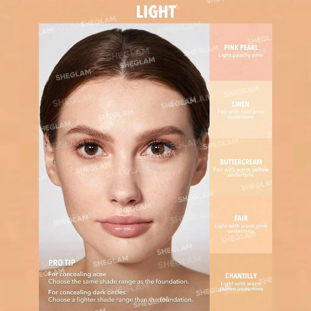 کانسیلر پد دار شیگلم Complexion Boost در 7 رنگ جذاب
