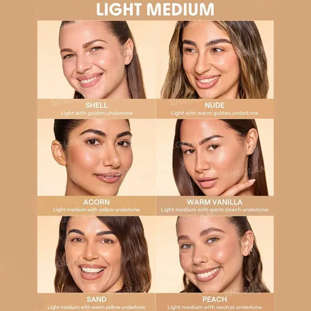 تینت پوستی شیگلم با ضدآفتاب SPF20