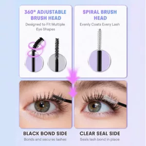 چسب و فیکساتور مژه دوقلو شیگلم مدل Flex bond lash bond and seal
