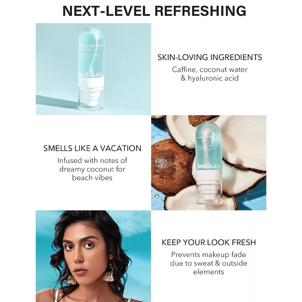 اسپری فیکس آبی شیگلم Press REFRESH Spray FIXATEUR