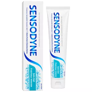 خمیر دندان ژلی سنسوداین شاداب کننده مدل Soin Gel Fraicheeur Intense فرانسه