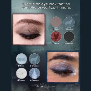 پالت سایه مات و براق ۸رنگ شیگلم مدل the twilight saga