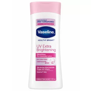 لوسیون روشن کننده حاوی نیاسینانید وازلین uv extra brightening