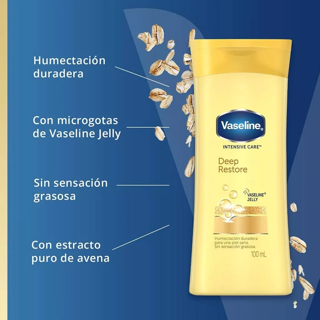 لوسیون مرطوب کننده وازلین deep restore
