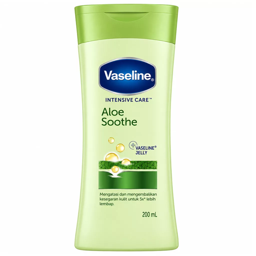 لوسیون آلوورا وازلین aloe soothe