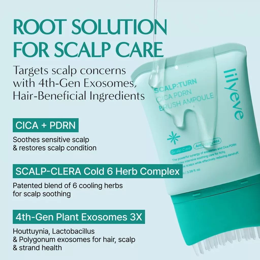 آمپول براش لیلیوئه پر پشت کننده و تقویتی scalp wellness