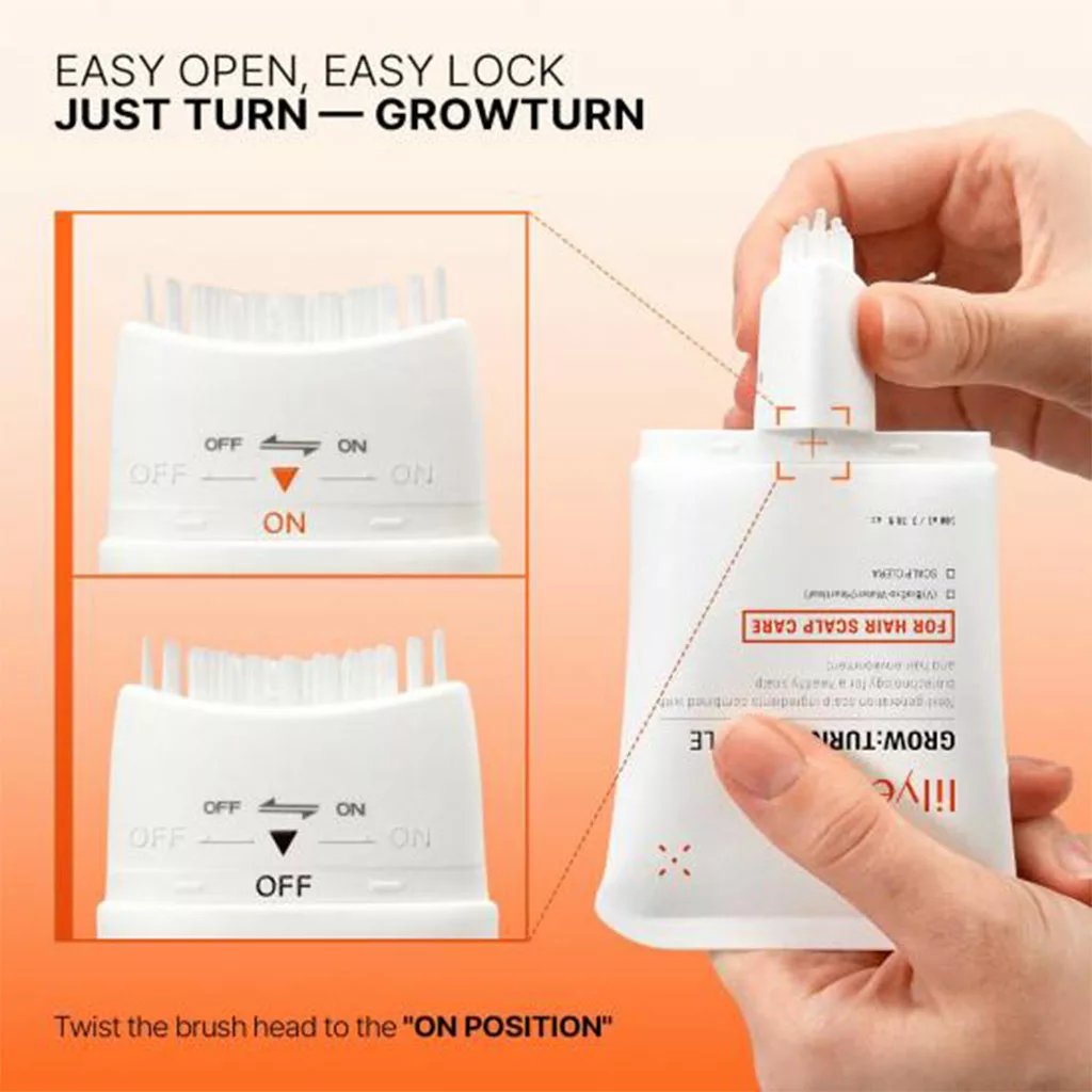 آمپول براش ضدریزش مو لیلیوئه lilyeve و رویش مجدد لی لی یوئه EXOSOME BRUSH AMPOULE