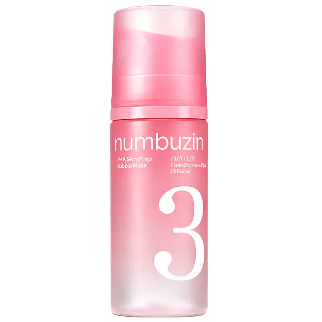 ماسک حبابی glow نامبوزین بابل ماسک Numbuzin 3 PHA+LHA Galactomyces + Bifida Bakuchiol Bubble Mask ماسک حبابی glow نامبوزین بابل ماسک Numbuzin 3 PHA+LHA Galactomyces + Bifida Bakuchiol Bubble Mask