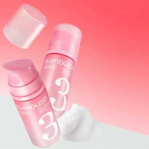 ماسک حبابی glow نامبوزین بابل ماسک Numbuzin 3 PHA+LHA Galactomyces + Bifida Bakuchiol Bubble Mask
