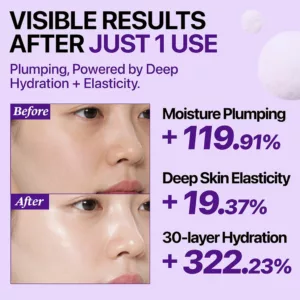 ماسک حبابی glow نامبوزین بابل ماسک Numbuzin 9 +NAD PDRN PLUMPING glow Bubble Mask