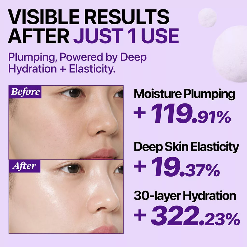 ماسک حبابی glow نامبوزین بابل ماسک Numbuzin 9 +NAD PDRN PLUMPING glow Bubble Mask
