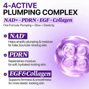 ماسک حبابی glow نامبوزین بابل ماسک Numbuzin 9 +NAD PDRN PLUMPING glow Bubble Mask
