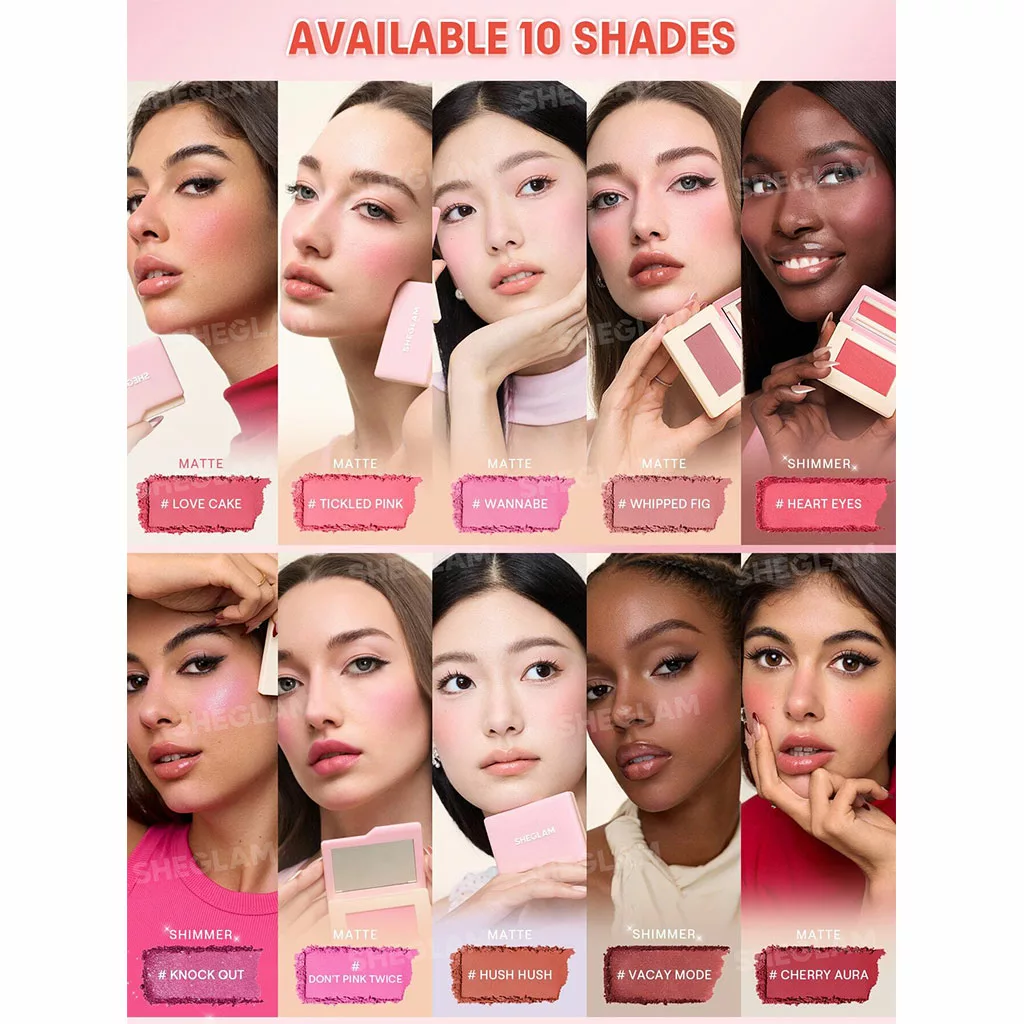 رژگونه پودری دریم تاچ شیگلم DREAM TOUCH BLUSH SHEGLAM