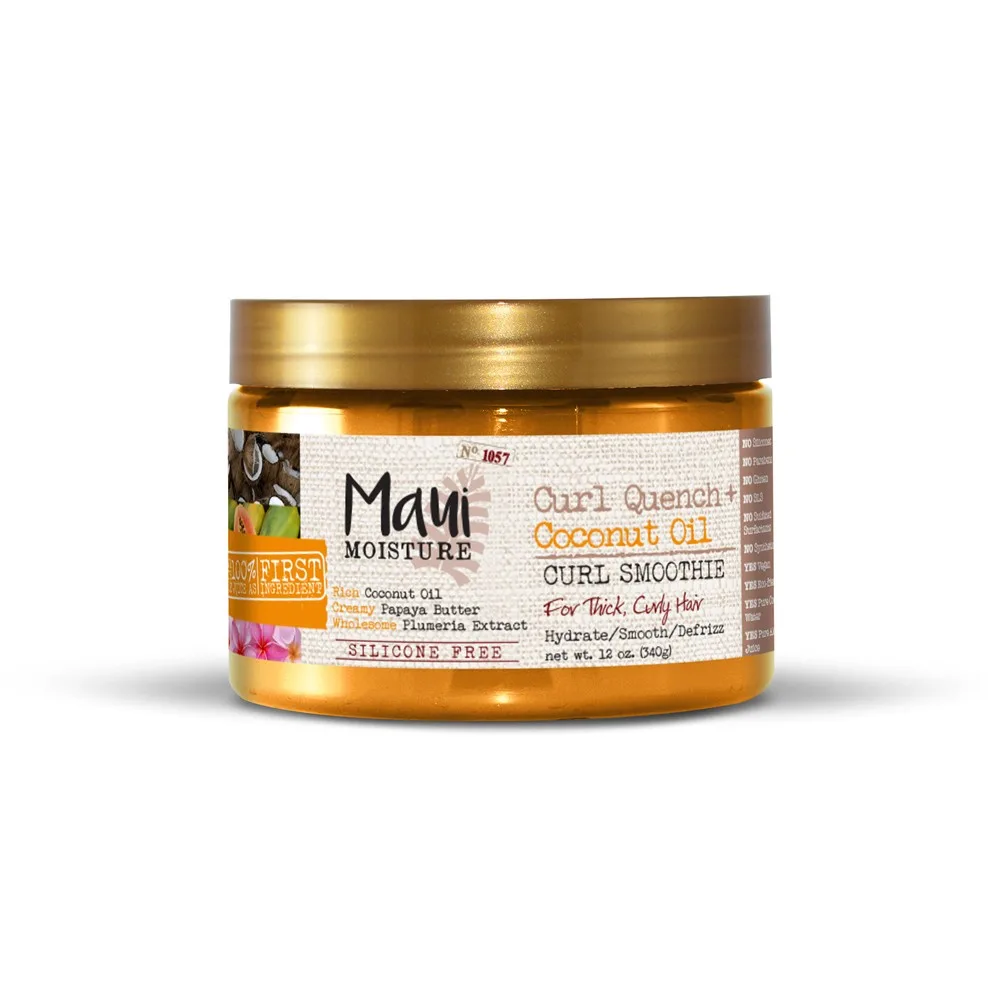 کرم مو فر مائویی maui coconut oil curl smooth cream
