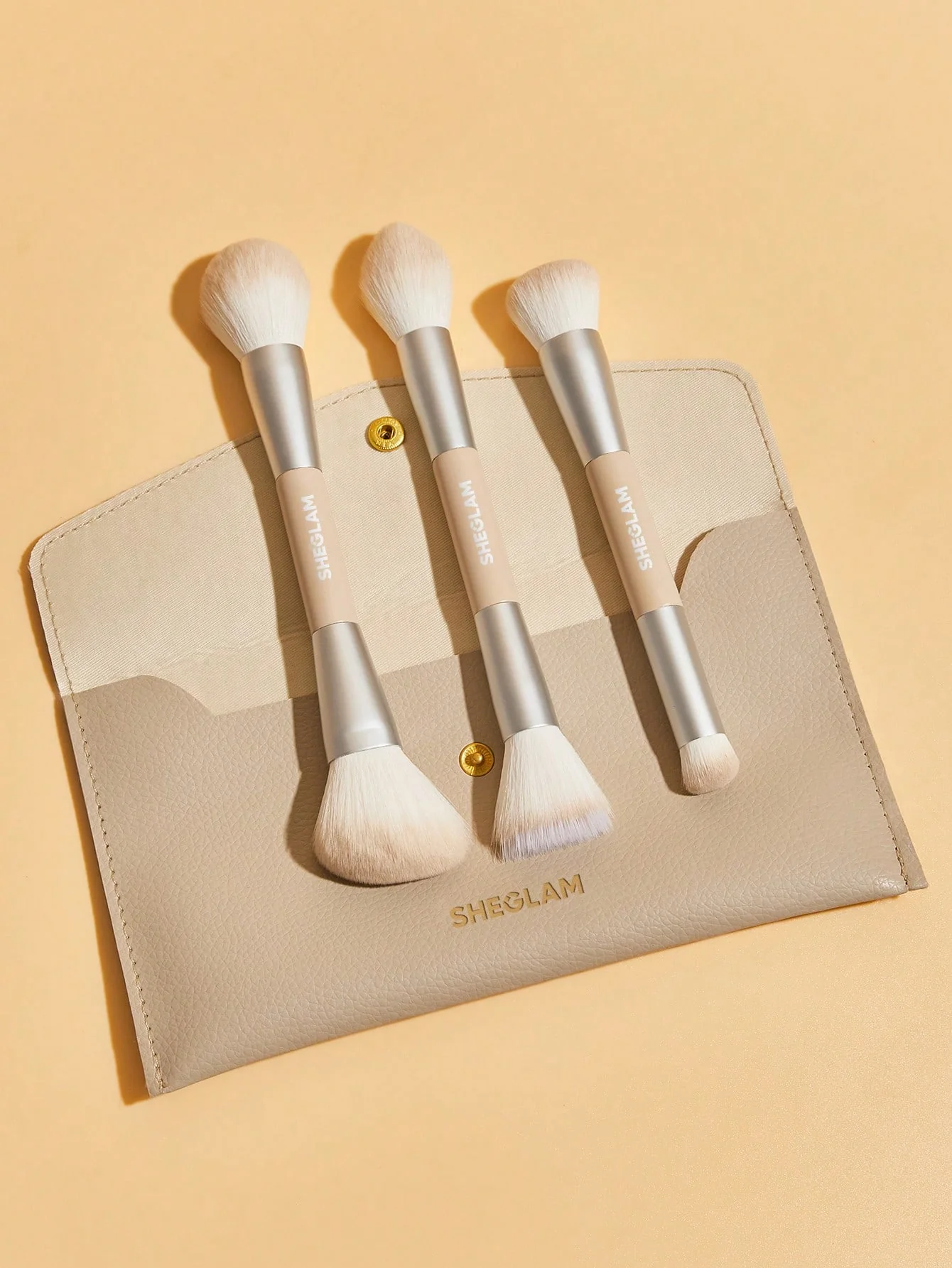 ست براش شیگلم پک 3 عددی  مدل face essential brush set