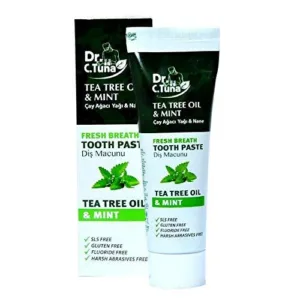 خمیر دندان گیاهی دکتر سی تونا فارماسی حاوی درخت چای و نعنا Tea Tree & Mint