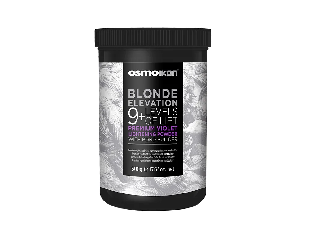 پودر دکلره ضد زردی حاوی پلکس ناین پلاس اوسمو Premium Violet Bleach 9+ With Bond Builder