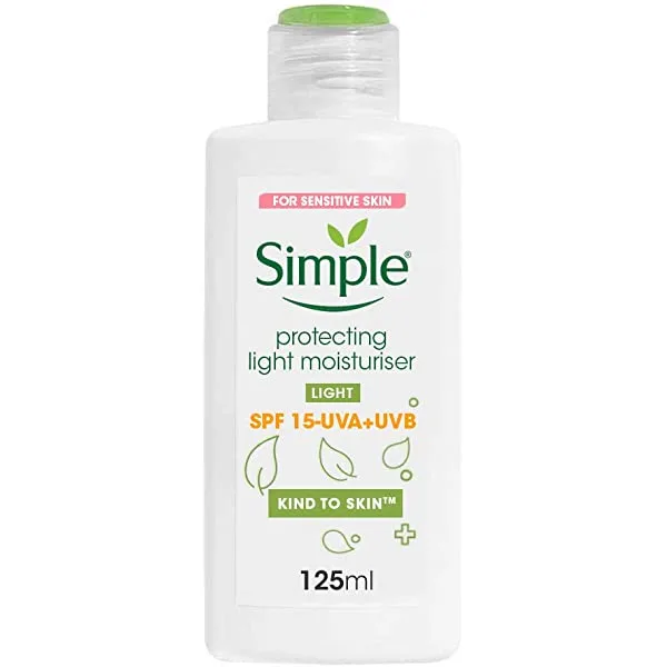 مرطوب کننده لایت سیمپل همراه با ضد آفتاب بدون عطر مرطوب کننده لایت سیمپل همراه با ضد آفتاب بدون عطر