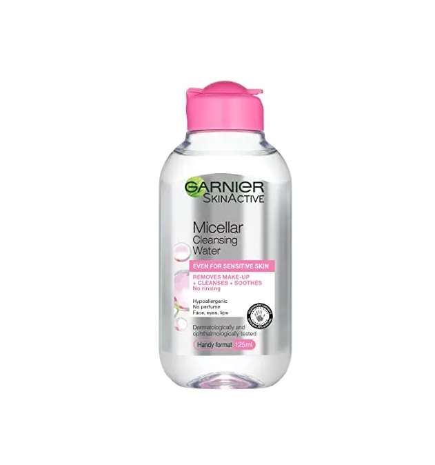 میسلار واتر پوست حساس صورتی گارنیر 125 میل