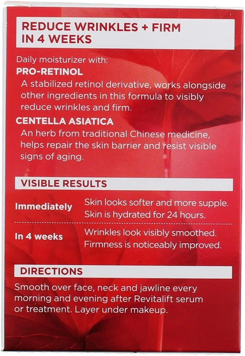 کرم روز لوریل ضد چروک و مرطوب کننده رویتالیفت( لورآل ) revitalift