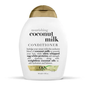 نرم کننده شیر نارگیل اوجی ایکس آبرسان مغذی درخشان کننده انواع مو بدون سولفات