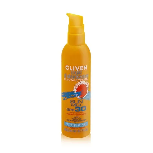 شیر ضد آفتاب کلیون برنزه کننده SPF30