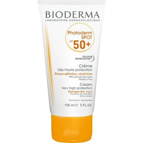 ضد آفتاب ضد لک کرمی بایودرما فتودرم 150میل SPF50 بدون عطر و پارابن بدون چربی