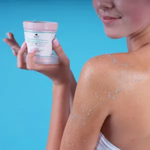 اسکراب بدن نیچر اسپل حاوی نمک و جلبک دریایی صورتی himalayan