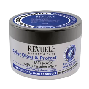 ماسک مو موهای رنگ شده ریول حاوی ابریشم مایع