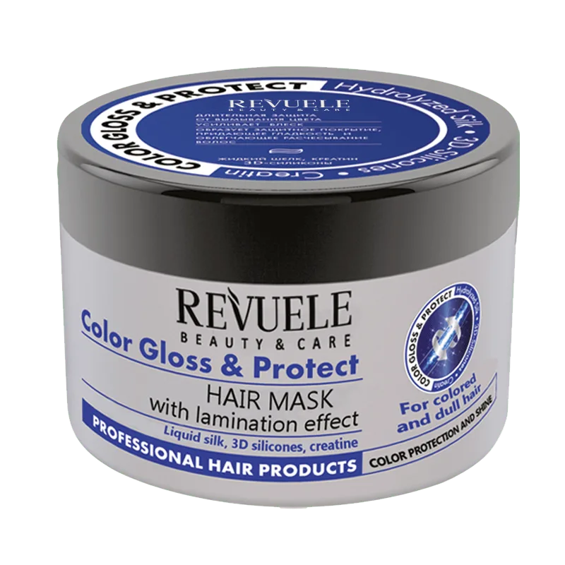 ماسک مو موهای رنگ شده ریول حاوی ابریشم مایع ماسک مو موهای رنگ شده ریول حاوی ابریشم مایع