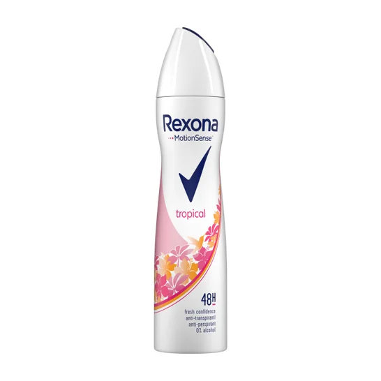 اسپری 48 ساعته زنانه ضد تعریق tropical رکسونا Rexona