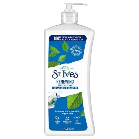 لوسیون بدن کلاژن و الاستین سنت ایوز st.ives collagen & elastin