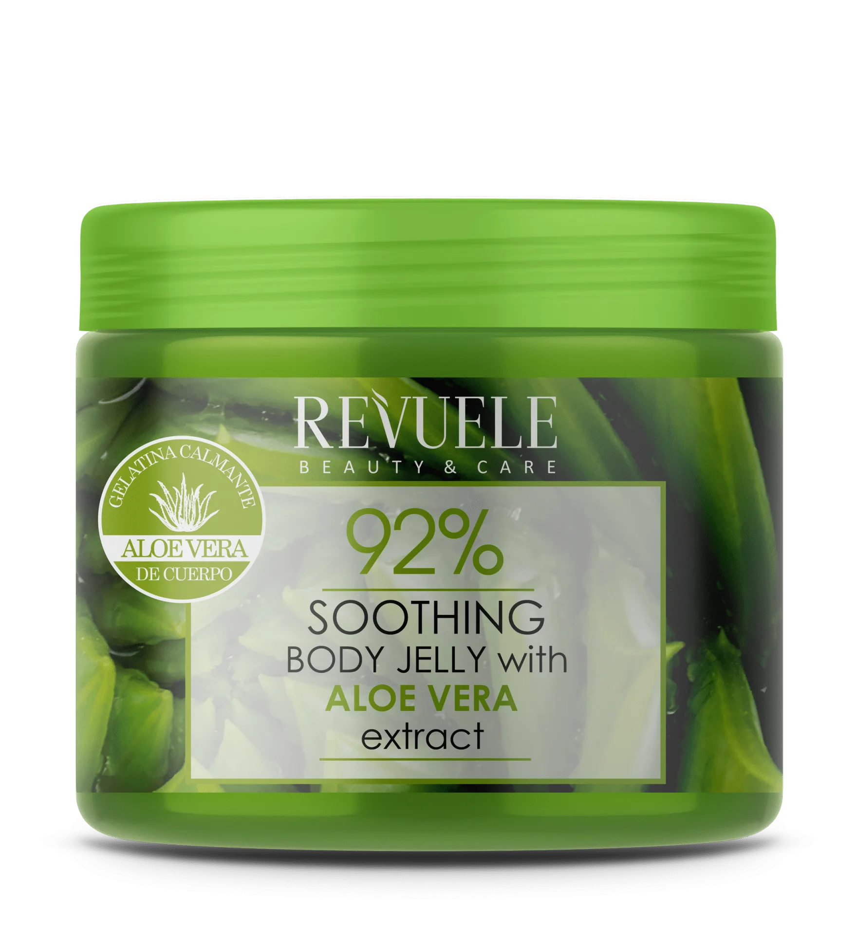 ژل بدن نرم کننده و آبرسان ریول حاوی آلوورا