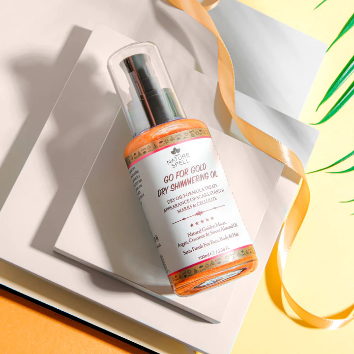 روغن شیمر نیچر اسپل براق کننده بدن شاین دار