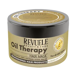 ماسک مو روغن تراپی ریول حاوی روغن آرگان ماکادامیا نارگیل و شی