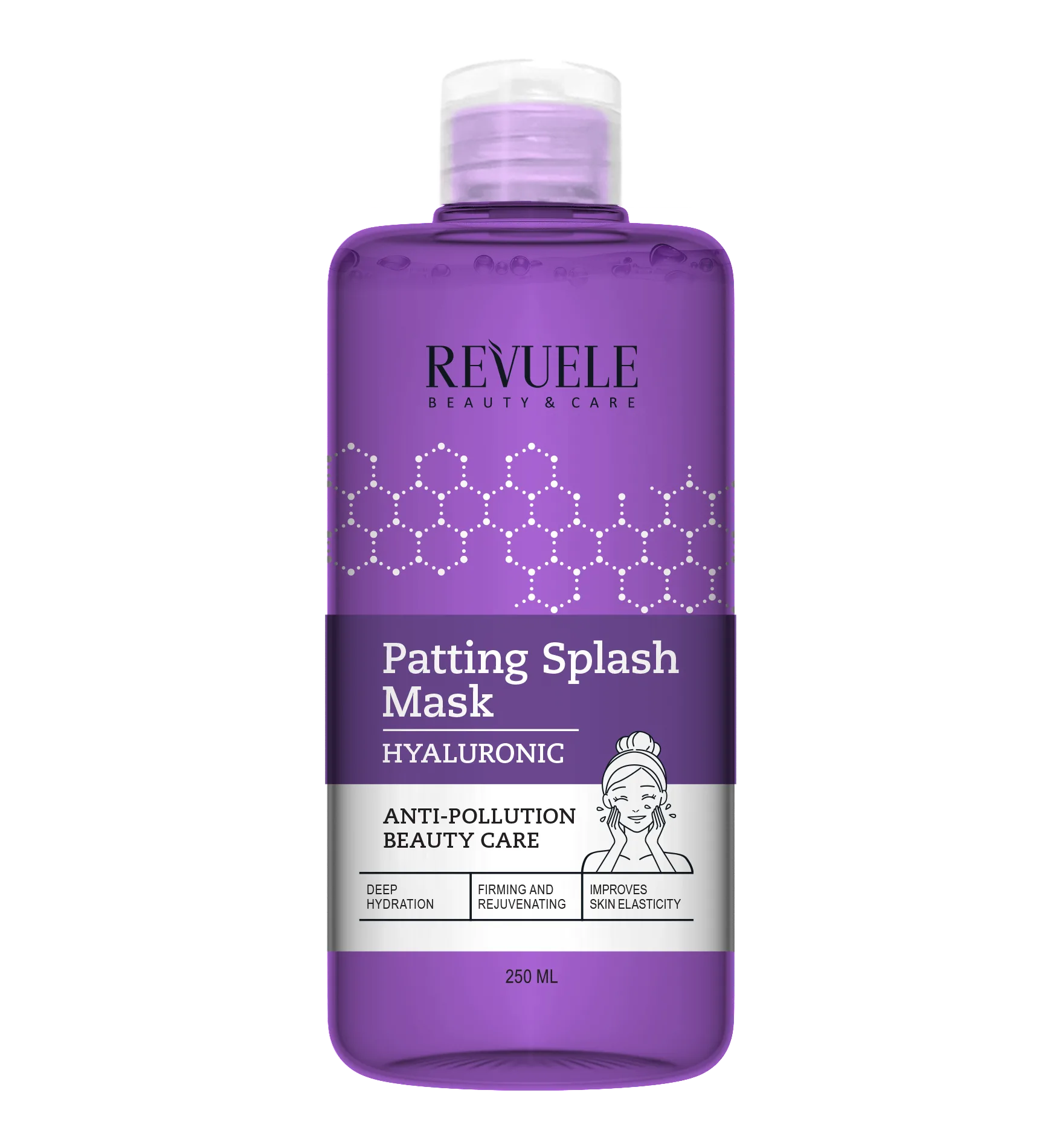 ماسک پتینگ اسپلش (ماسک مایع) ریول حاوی هیالورونیک اسید جوان ساز پوست