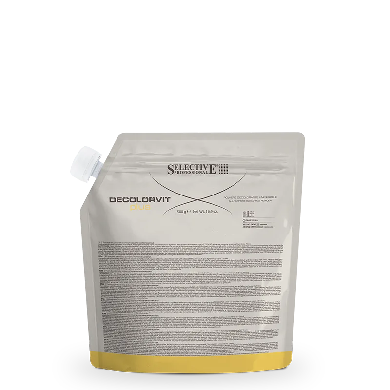 پودر دکلره حرفه ای سلکتیو 500 گرم سیب سبز Decolorvit Plus
