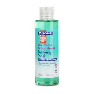 تونر تی زون پاک کننده منافذ تی زون حاوی روغن درخت چای و فندق جادوگر T-Zone Tea Tree Toner