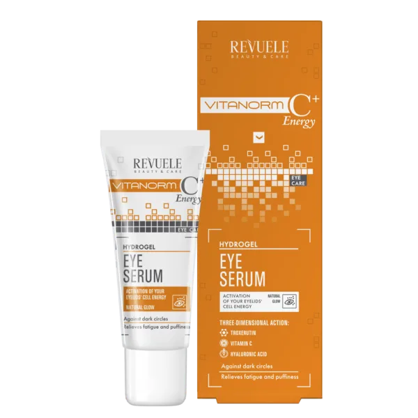 سرم کرمی دور چشم ویتامین سی ریول روشن کننده تیرگی EYE SERUM