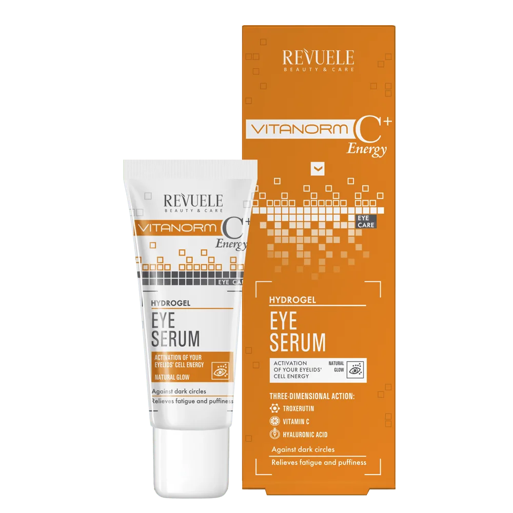 سرم کرمی دور چشم ویتامین سی ریول روشن کننده تیرگی EYE SERUM