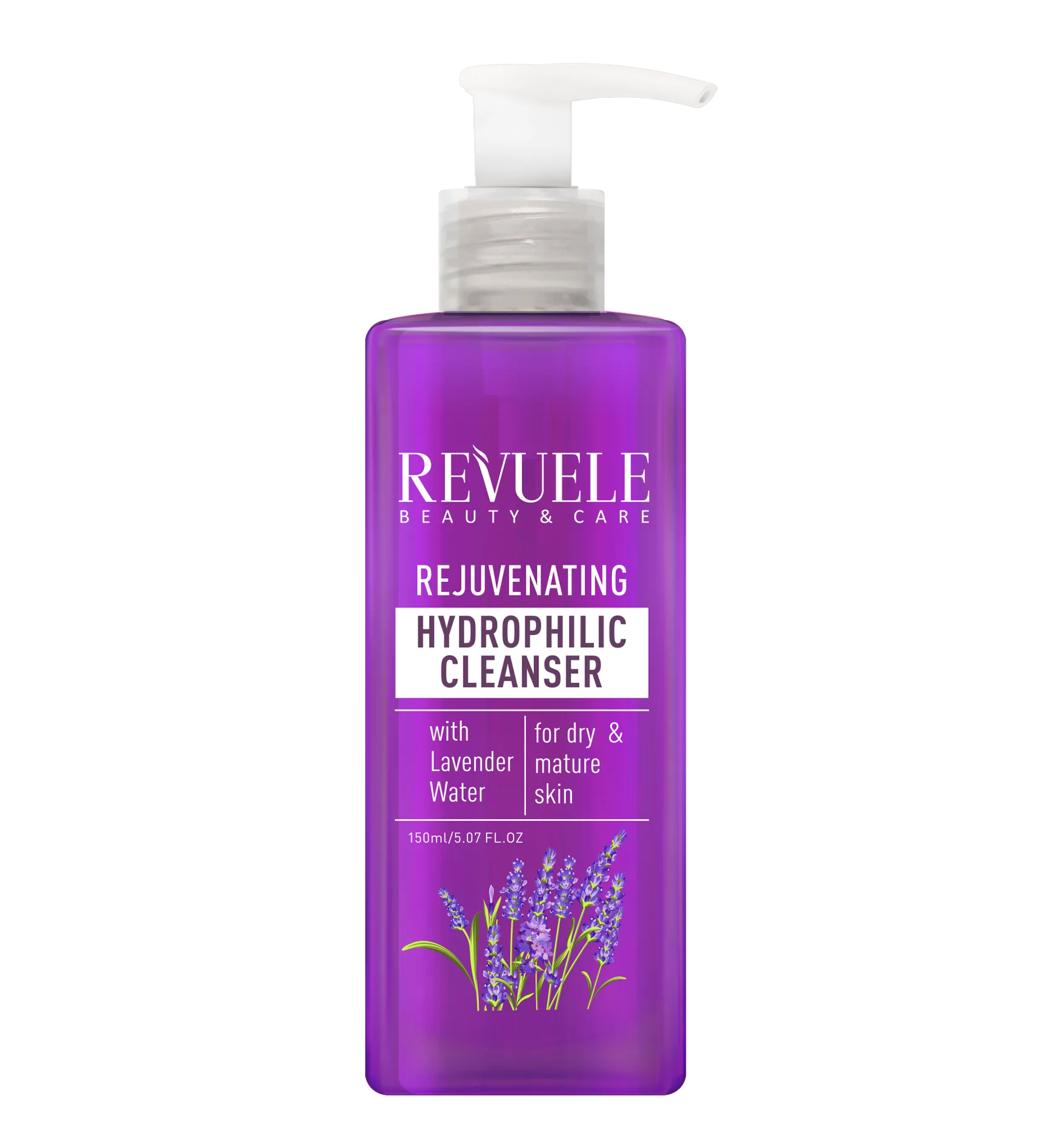 شوینده جوانساز ریول حاوی لوندر مناسب پوست خشک