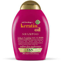 شامپو روغن کراتین اوجی ایکس ogx keratin oil anti breakage shampoo
