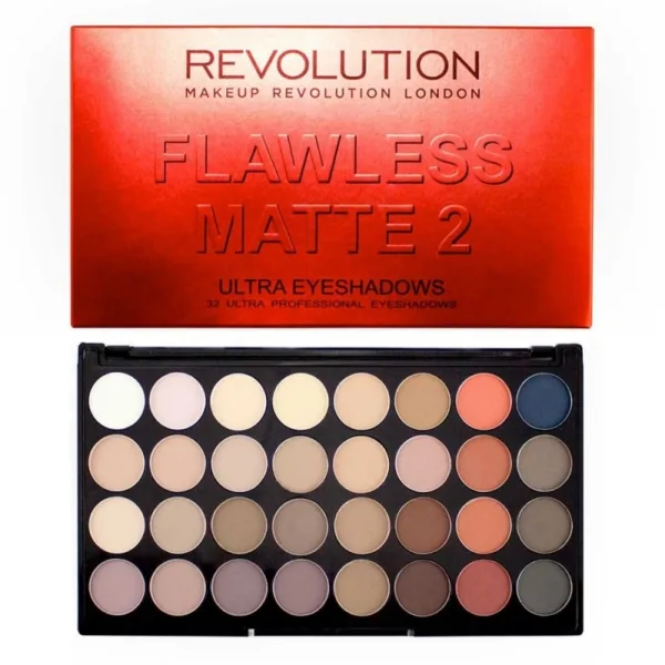 پالت سایه رولوشن مدل فلا لس مت  Flawless Matte 2 پالت سایه رولوشن مدل فلا لس مت  Flawless Matte 2