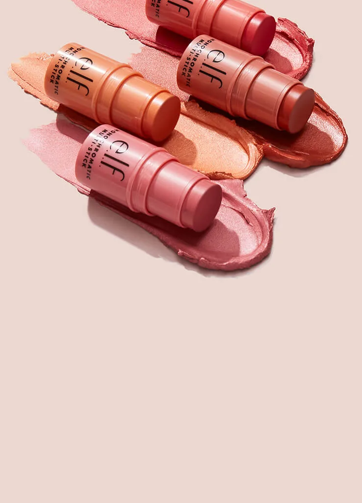 رژگونه استیکی چند کاره الف e.l.f سبک و استفاده به عنوان سایه رژ لب رژ گونه