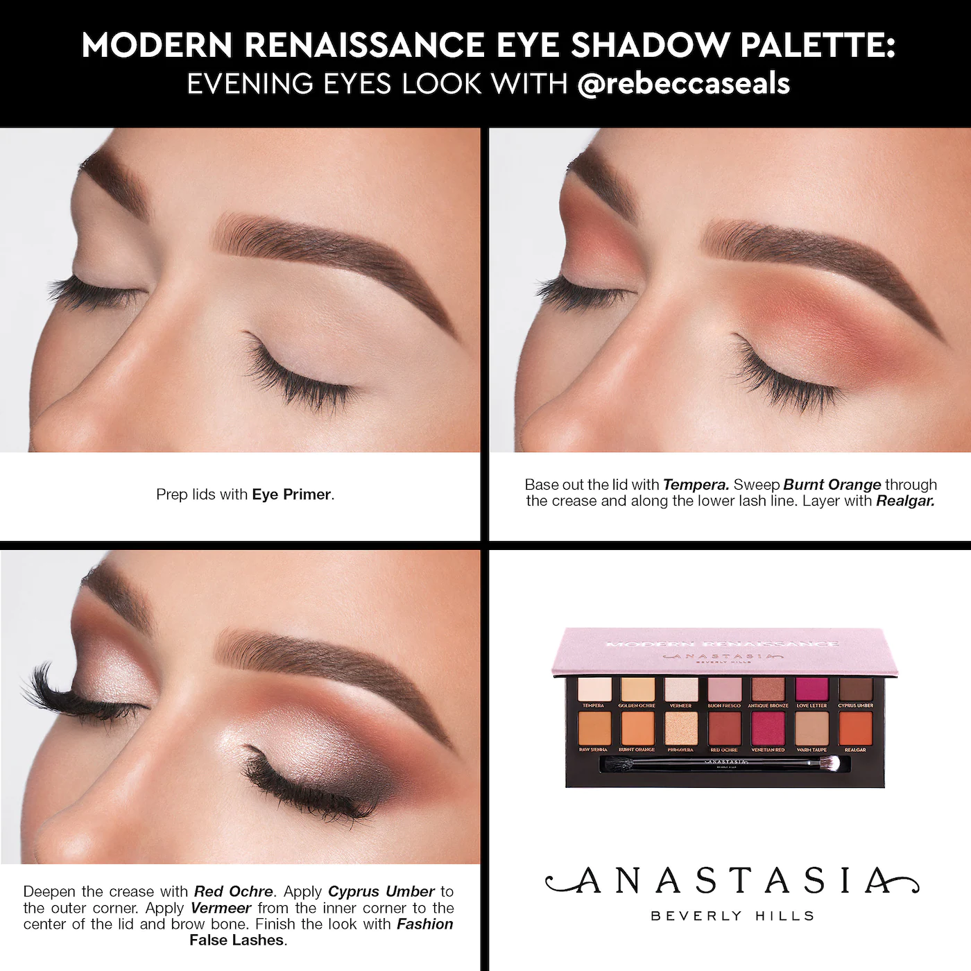 پالت سایه مدرن رنسانس آناستازیا anastasia modrn reaissance